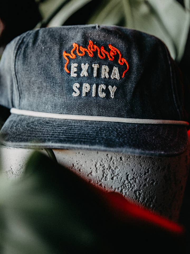 Extra Spicy Trucker Hat for wholesale by Pyknic