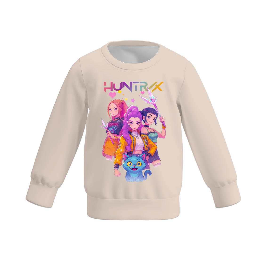 Little Trendy - Wholesale Sweatshirt - Kids - KDH K-pop inspired printed sweatshirt for girls9
