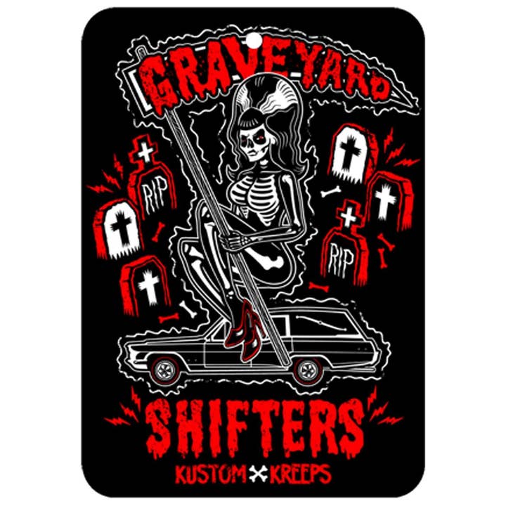 Square Deal Recordings & Supplies - Wholesale Air Freshener - Air Freshener - Sourpuss - Graveyard Shifters (Rose Scented)