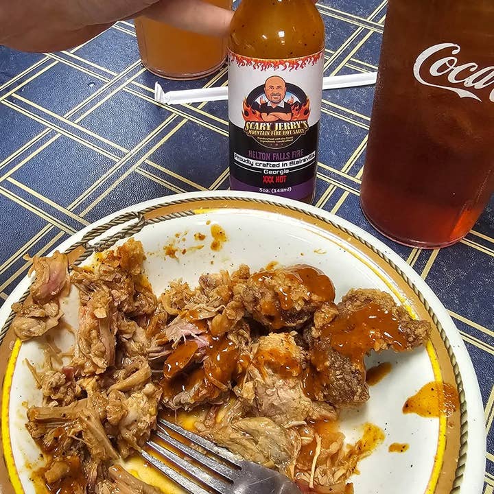 Scary Jerry's Mountain Fire Hot Sauce - Wholesale Hot Sauce - Helton Falls Fire Hot Sauce6