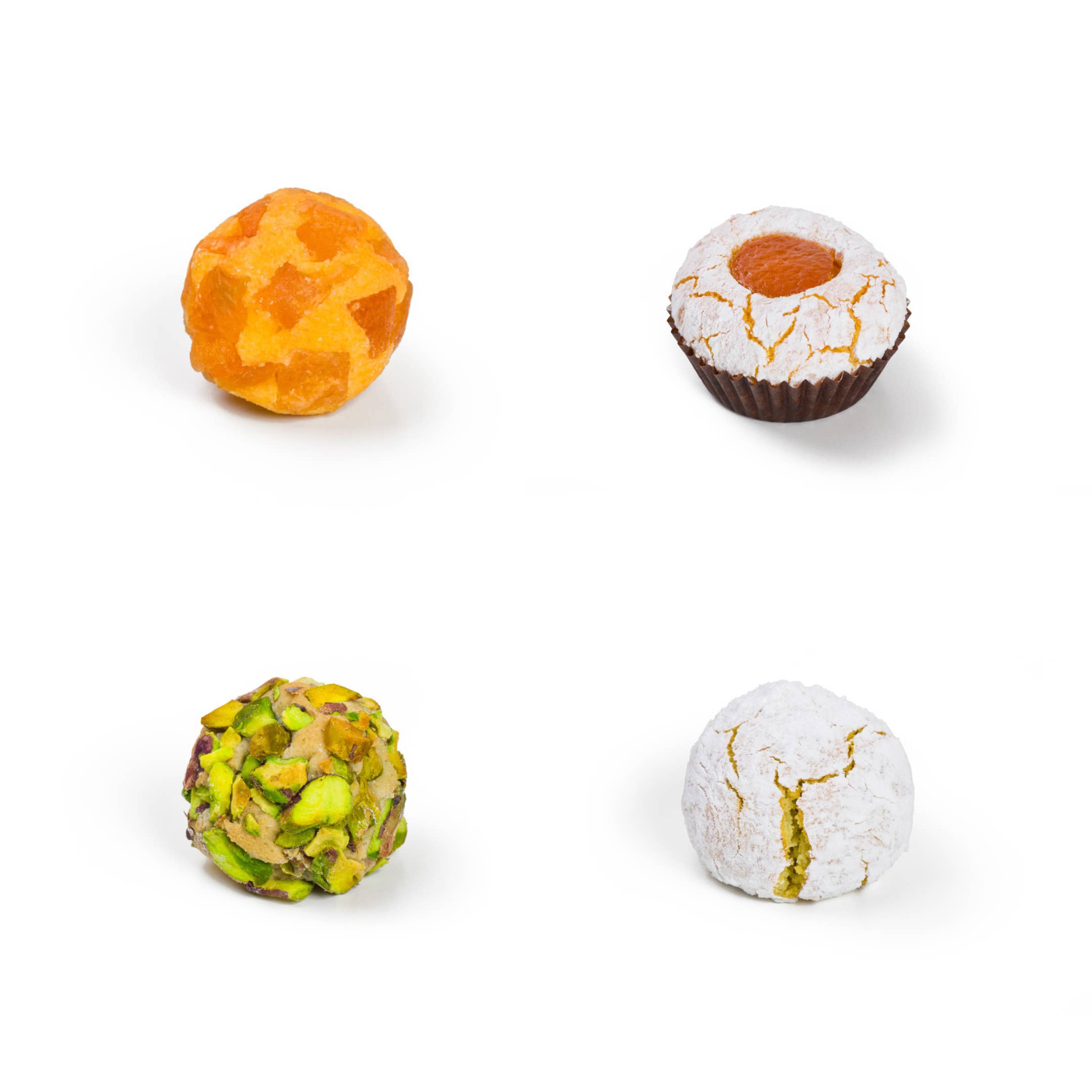 La Truscia Tipico Siciliano - Vendita all'ingrosso Frutta secca - Paste di Mandorla Assortite