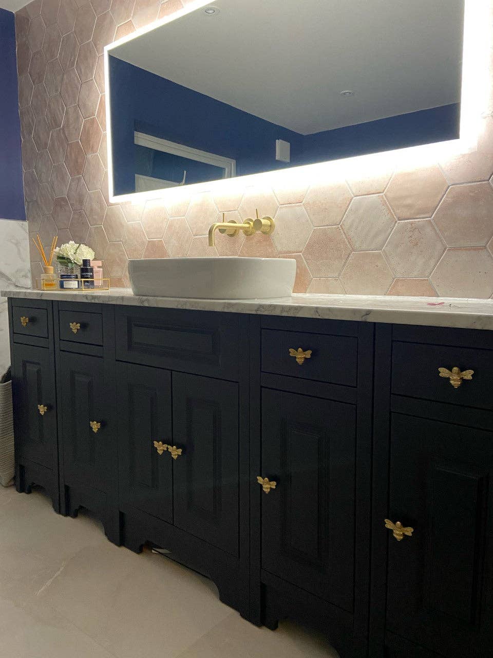 Brass bee - Wholesale Deurkruk/knop - Ladeknop in bijenmodel met messing afwerking6