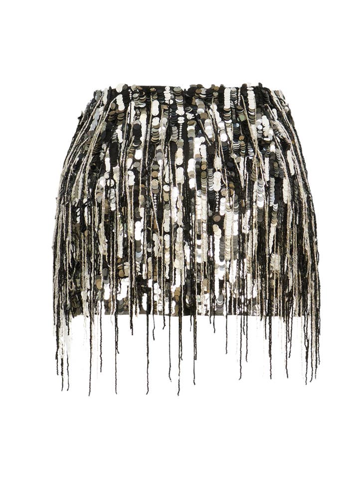 Onalaja - Wholesale Skirt - Women's - Zari Fringe Skirt3