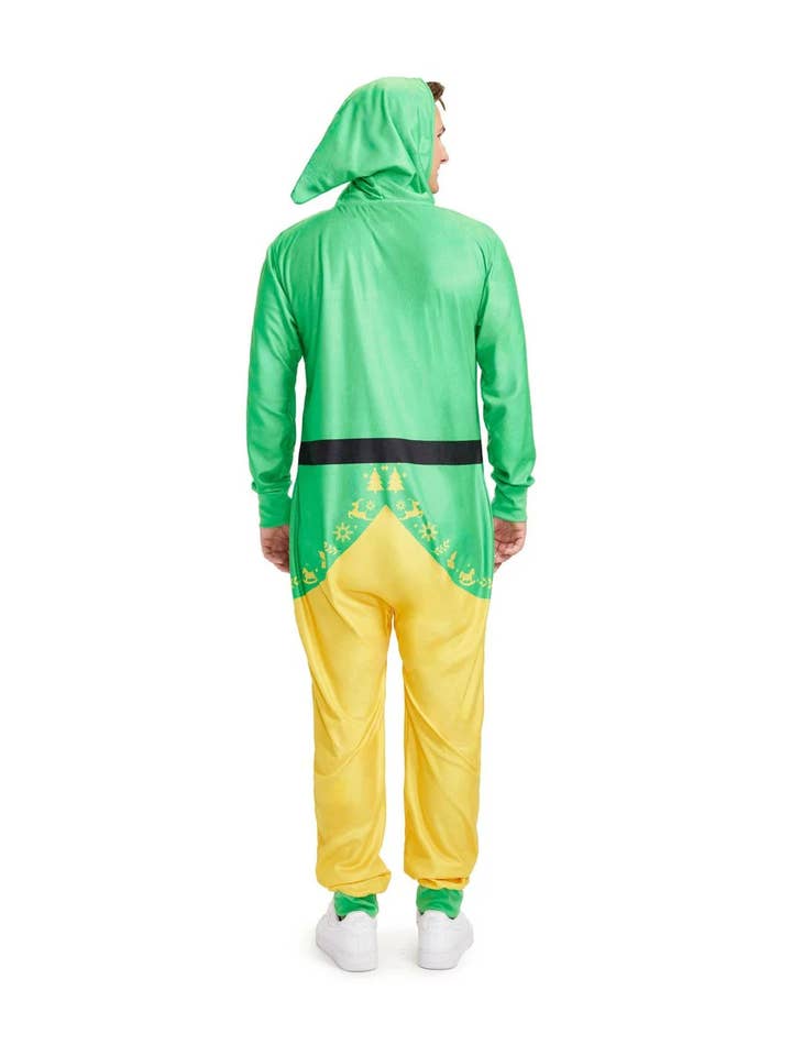 Tipsy Elves – wholesale Onesie - Unisex – Buddy the Elf Unisex Adult Christmas Jumpsuit Onesie2
