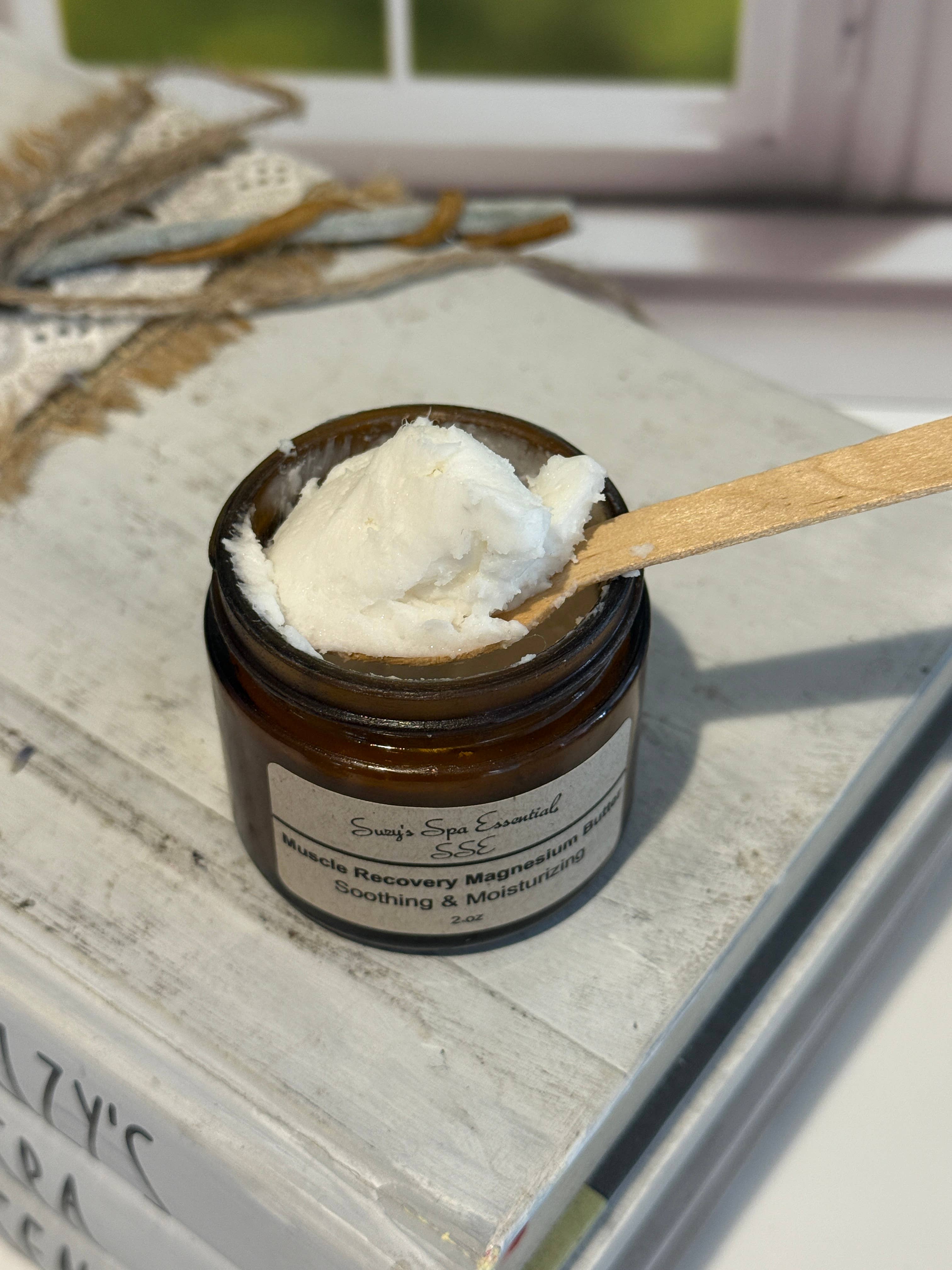 Suzy Spa Essentials - Wholesale Body Balm/Butter - Magnesium Butter- Lavender + Eucalyptus Muscle & Sleep Cream5