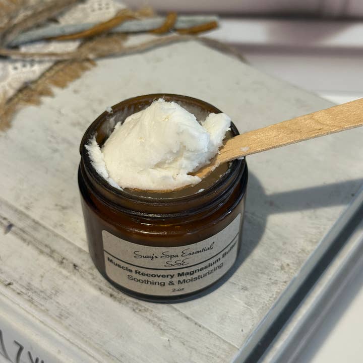 Suzy Spa Essentials - Wholesale Body Balm/Butter - Magnesium Butter- Lavender + Eucalyptus Muscle & Sleep Cream5