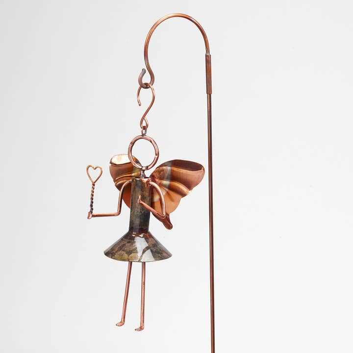 Haw Creek Forge, LLC - Wholesale Garden/Lawn Stake - Garden Folk-Fairy Hanging Garden Stake