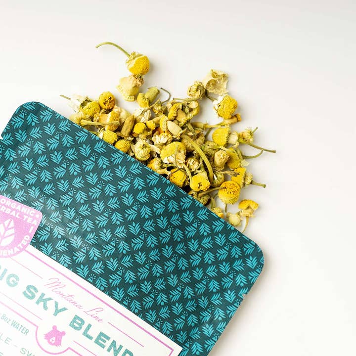 Steep Mountain Tea - Wholesale Loose Tea - Big Sky Blend Organic Herbal Tea