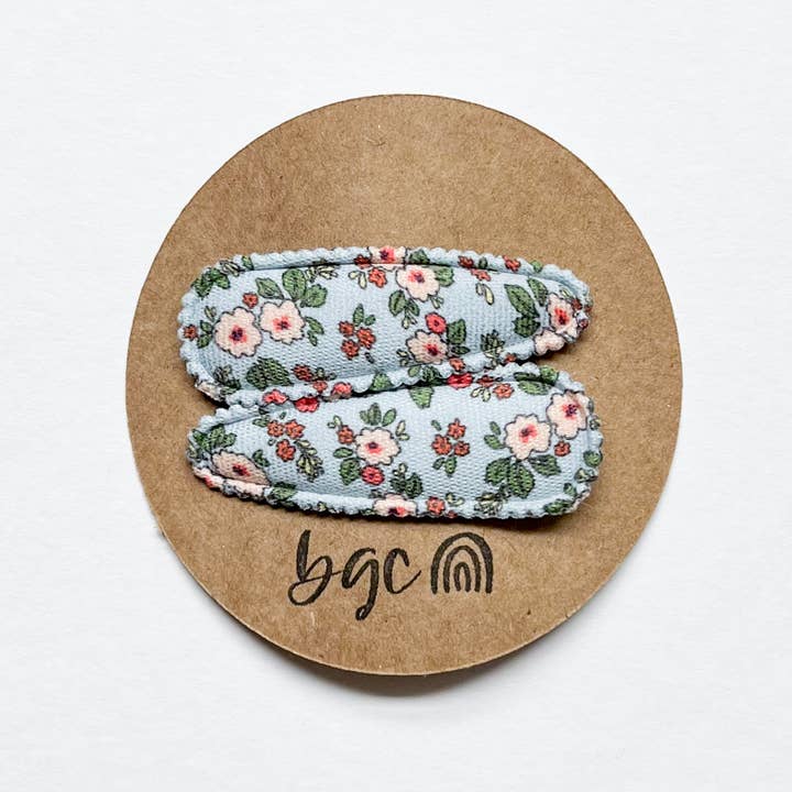 Baby Grey Clementine - Wholesale Hair Clip - Kids - Floraison Barette4