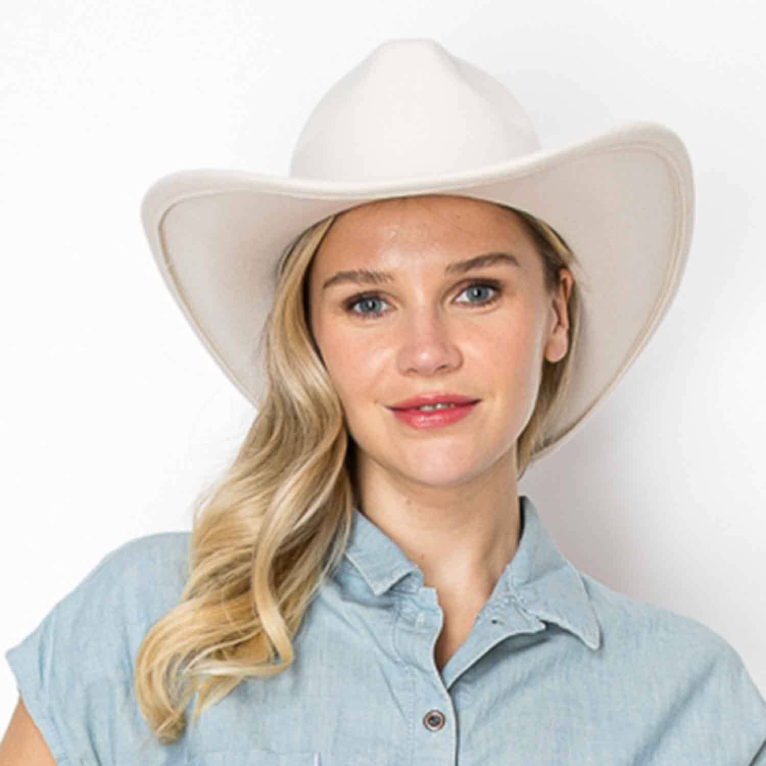 Bella Betty - Wholesale Cowboy Hat - Women's -  Best Seller!!  Premium Vegan felt  Cowboy Hat14