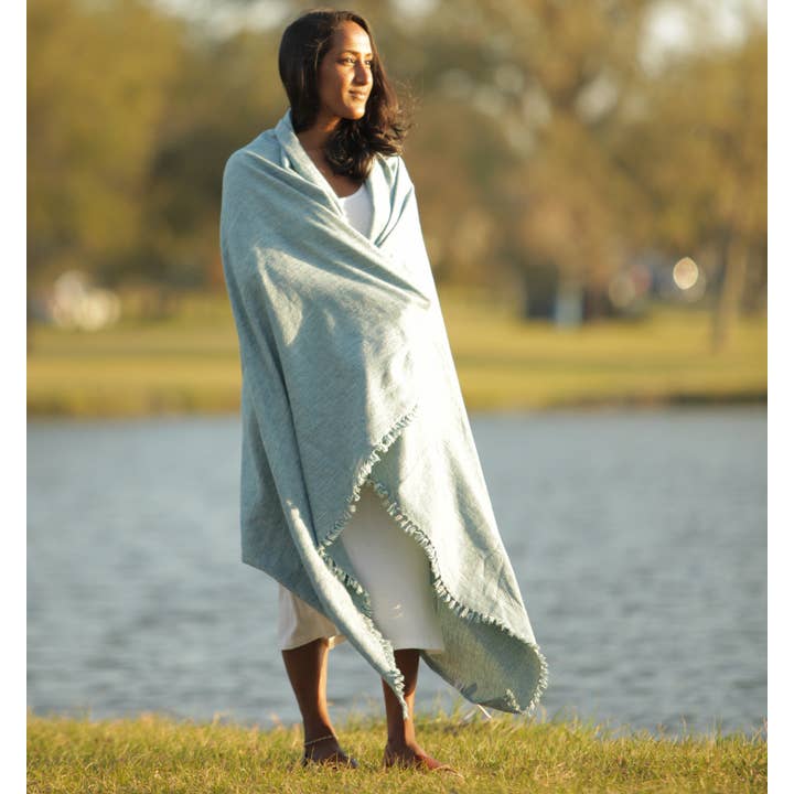 Pang Wangle – wholesale Picnic blanket – Bug Repellent Outdoor Throw in Handmade Khadi Cotton