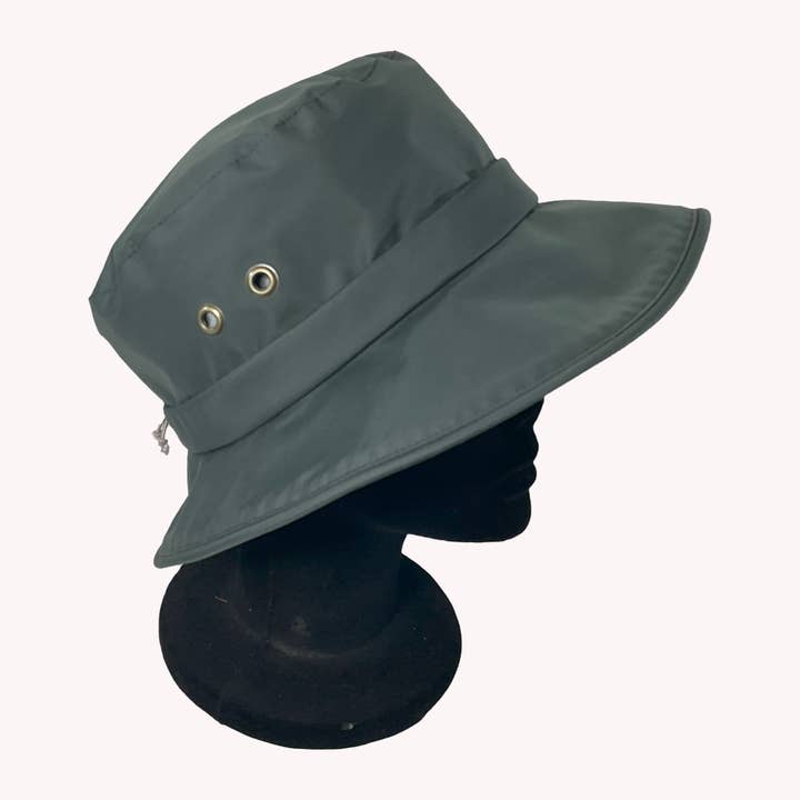 Charcoal Rainwalker Voyageur Rain Hat: Code HRA-VN for wholesale on Faire