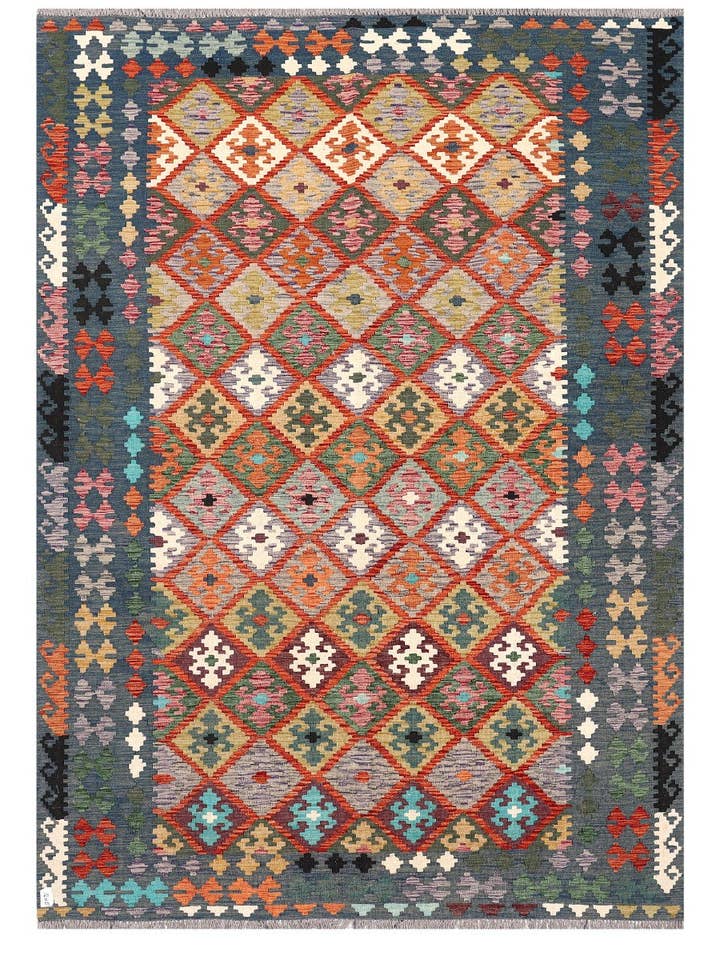 Maimana Afghanistan Kelim Matta - 290 x 204 cm för wholesale av Imaco Rugs