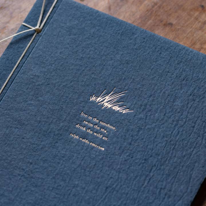 Oblation Papers & Press - Wholesale Journal/Diary - Ralph Waldo Emerson Handmade Paper Inspiration Journal1