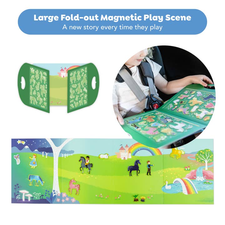 Tiger Tribe - Wholesale Toy Set - Kids - Magna Carry - Unicorn Kingdom2