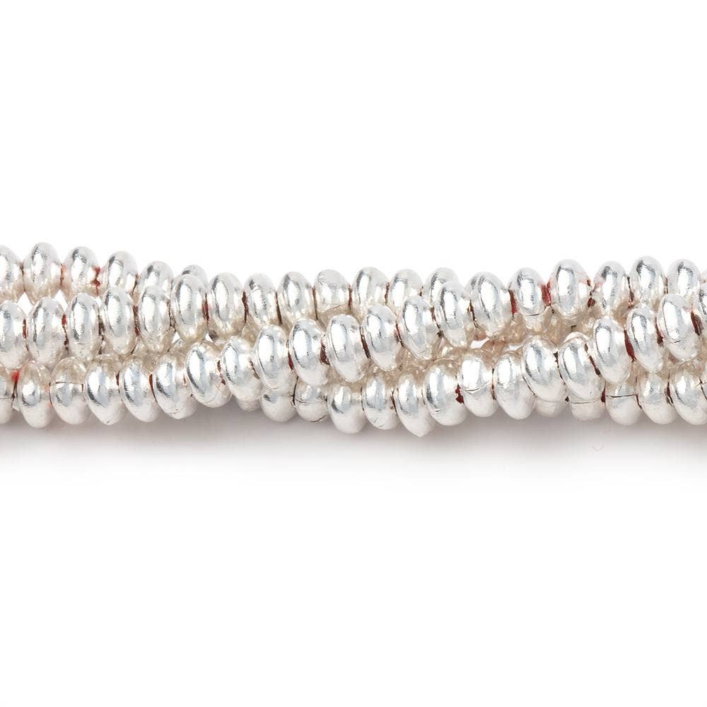 Beads of Cambay - Wholesale Beads - 4mm Polished Disc Beads0