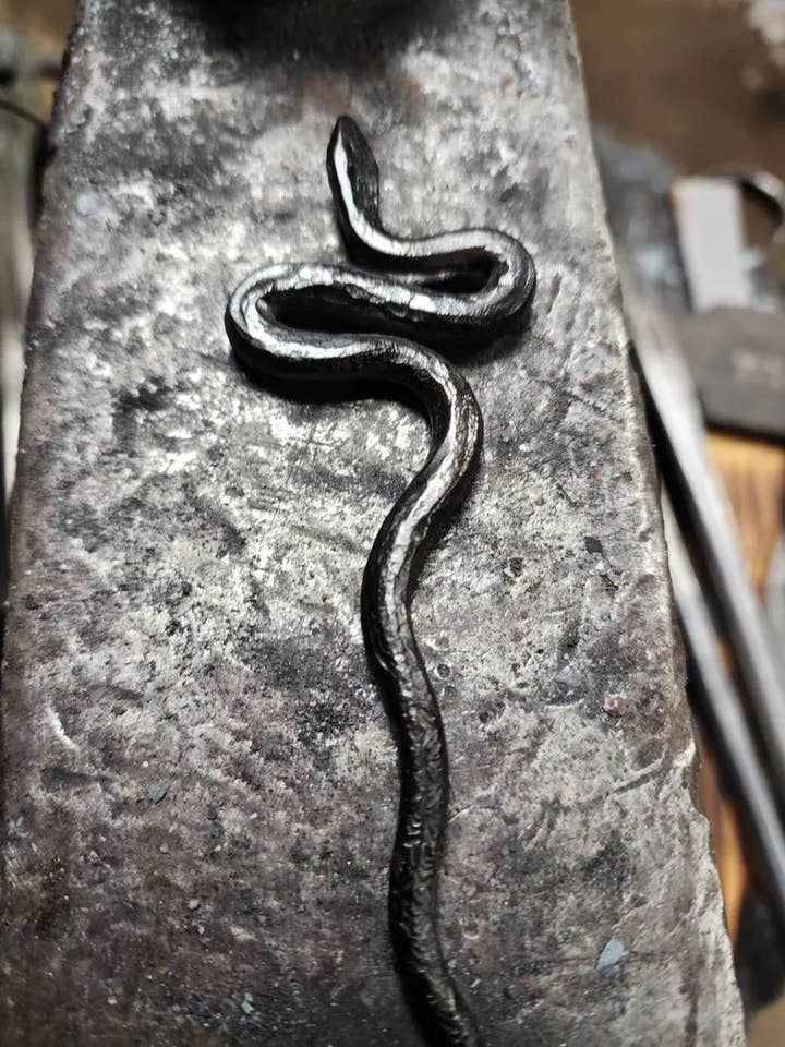 Black Serpent Candle Scribes, Hair Pins, and Burin for wholesale by Troll Cunning Forge