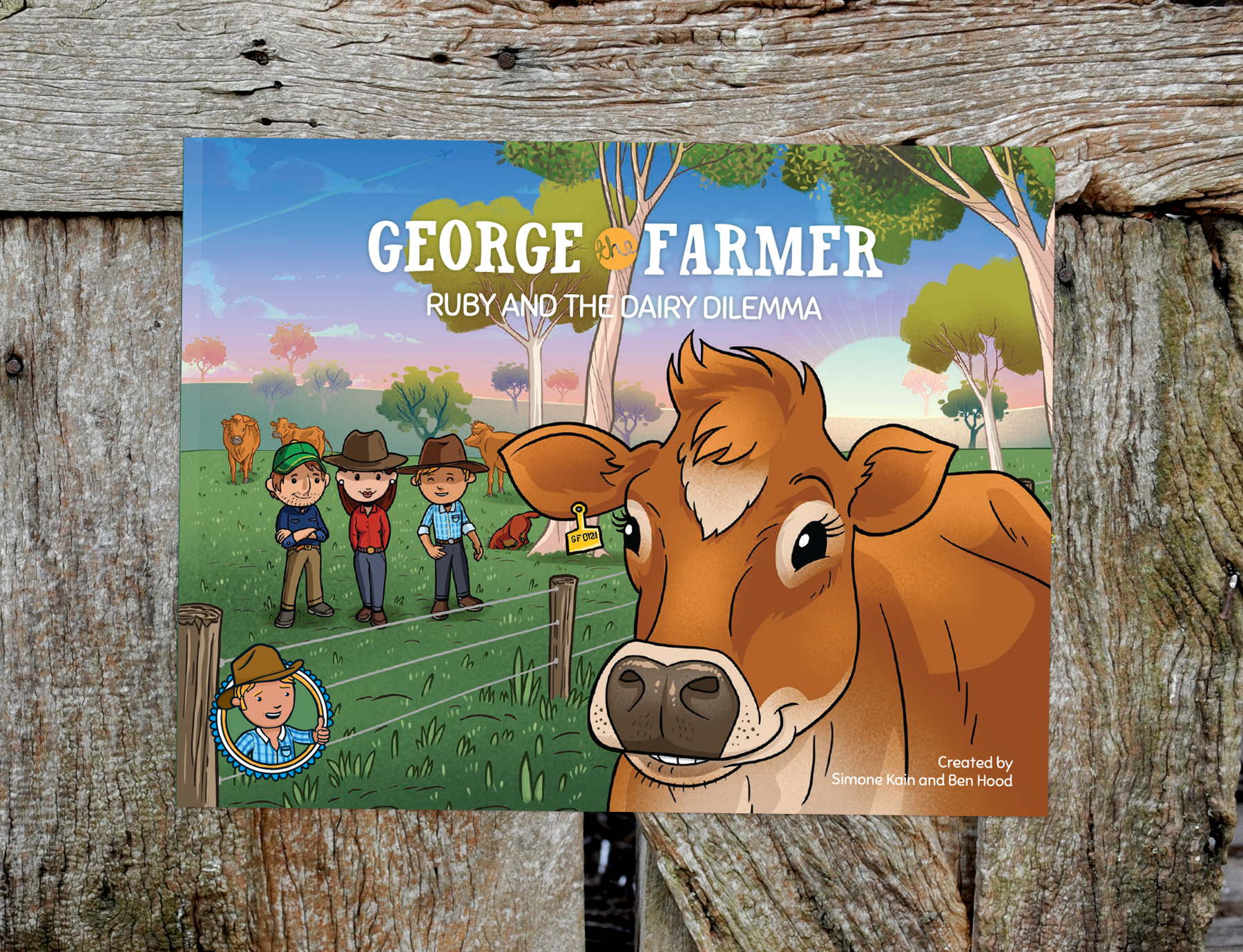 George the Farmer - Vendita all'ingrosso Libro per l'infanzia (3-5) - Libro illustrato di George the Farmer, Ruby and the Dairy Dilemma6