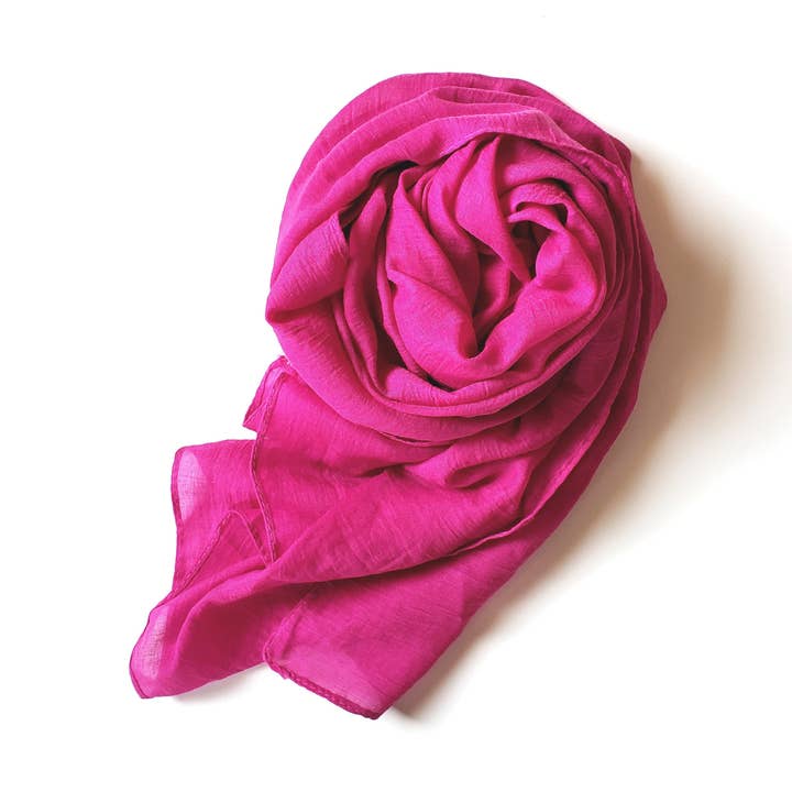 Purple Cotton Hijab for wholesale by Tuesday in Love