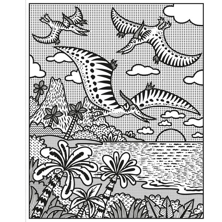 HarperCollins - Wholesale Coloring & Activity Book - Kids & Baby - Dinosaurs Magic Painting Book : Usborne2