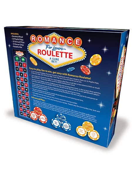 Little Genie Productions - Vendita all'ingrosso Sex toy - Roulette Romantica - Gioco Sessuale in Stile Vegas per Coppie2