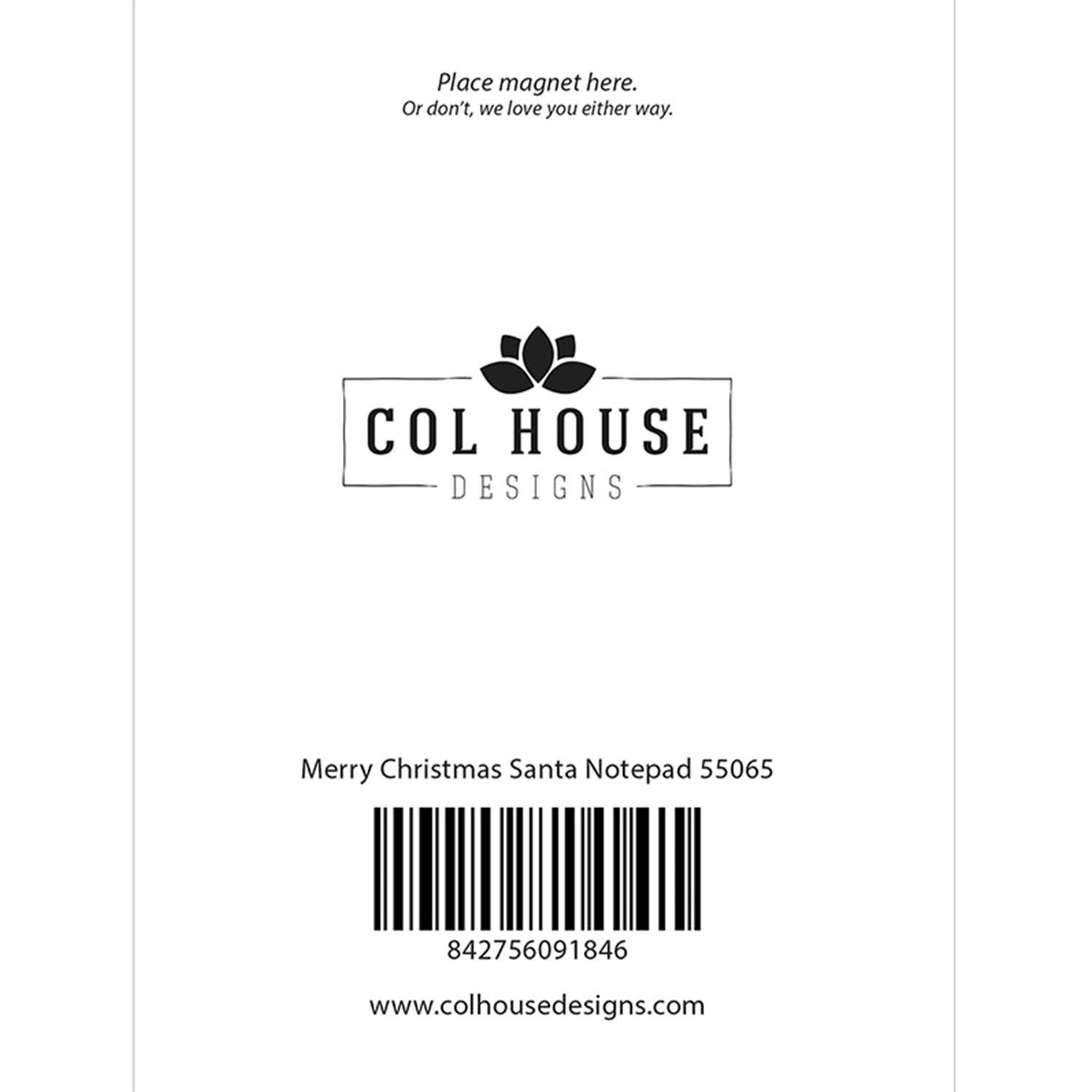 The Hearthside Collection - Wholesale Notepad - Merry Christmas Santa Notepad1