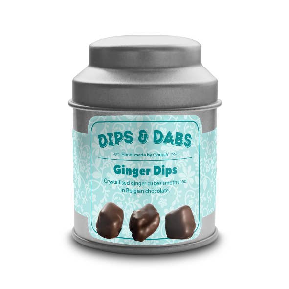 Goupie - Vente Friandises enrobées de chocolat - Trempettes au gingembre enrobées de chocolat