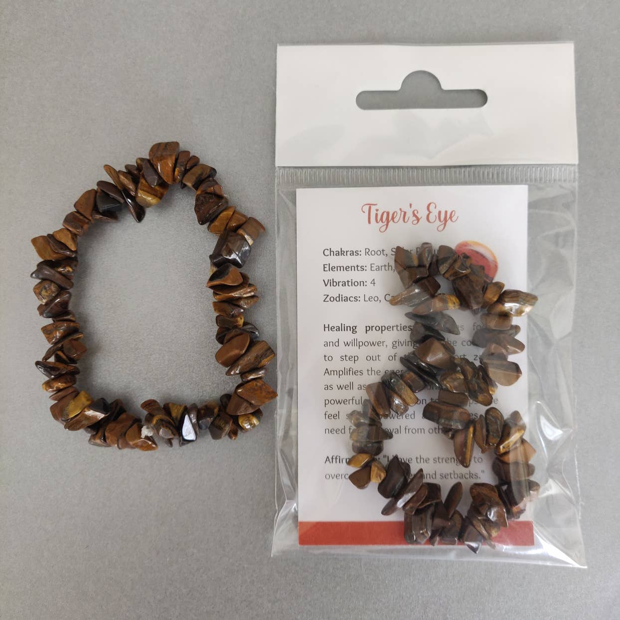 Rare Gear - Wholesale Beaded bracelet - Chip Gemstone / Crystal Stretch Bracelet with FREE Info Card18
