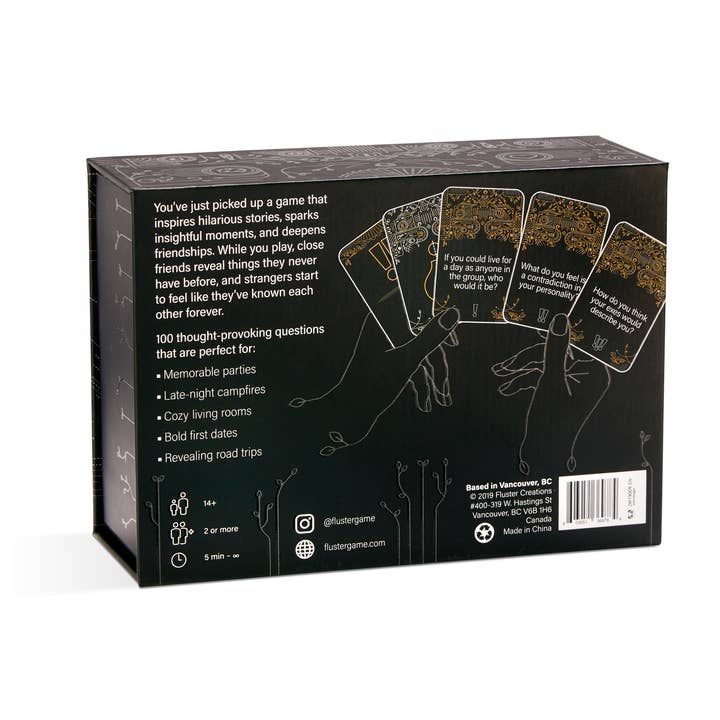 Fluster Creations - Wholesale Card Game - FLUSTER: Conversation Card Game for Deeper Connections15