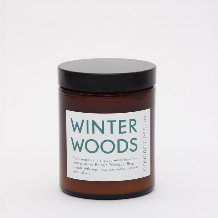 Coudre Berlin - Wholesale Jar/Filled Candle - WINTER WOODS/ESSENTIALS scented candle