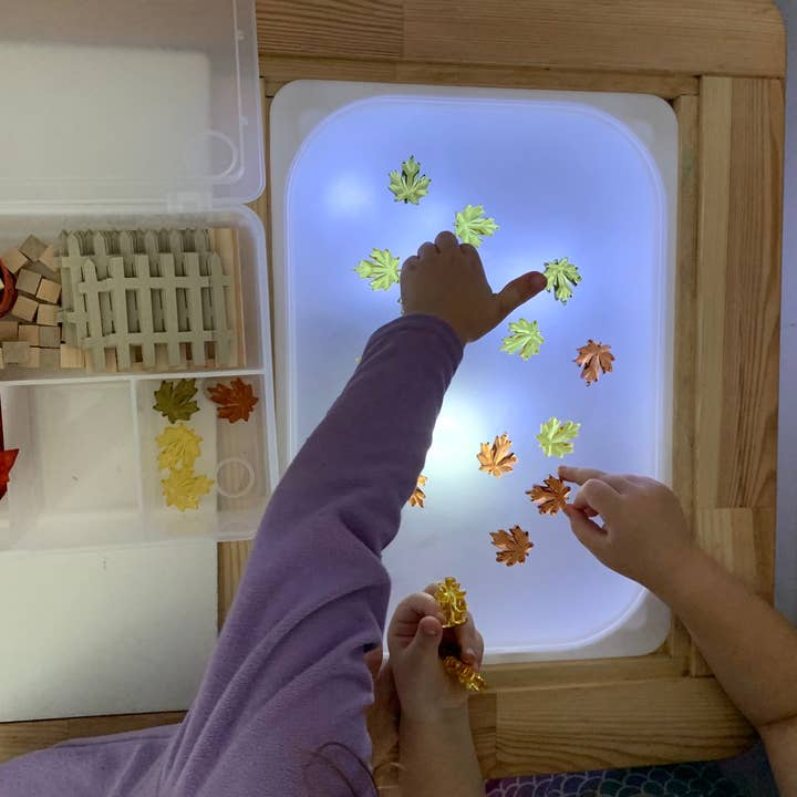 Stars and Sensory – Engroshandel Legetøjssæt - Børn – Lysbord Flisat Indsats