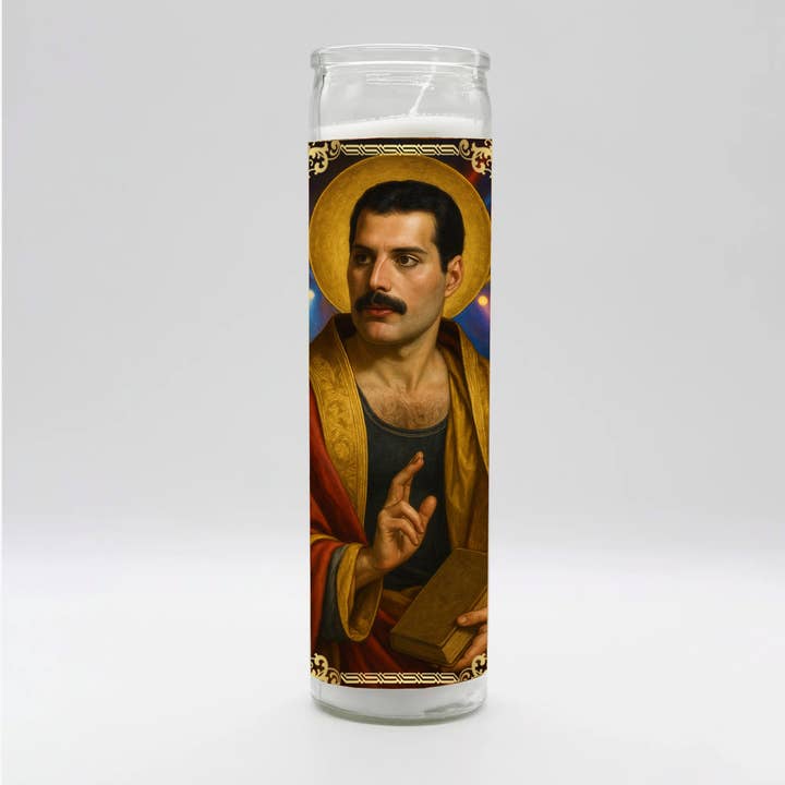 Saint Freddie Renaissance Candle for wholesale by BOBBYK