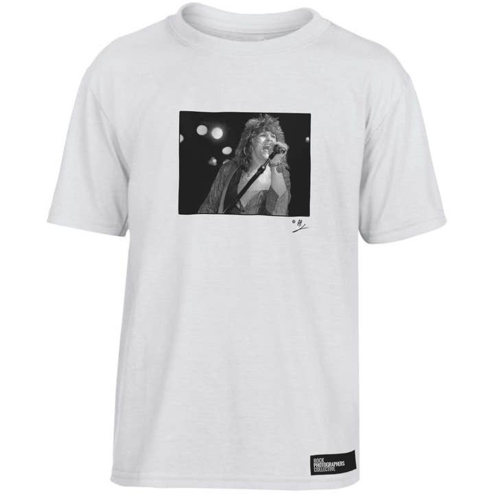 Rock Photographers Collective – wholesale Screen-printed t-shirt – Kids – Jon Bon Jovi 1985 Kids' T-Shirt