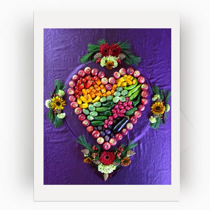 Nature Mandala Art - Wholesale Everyday Greeting Card - Nature / Flower Mandala Card :: Reciprocity