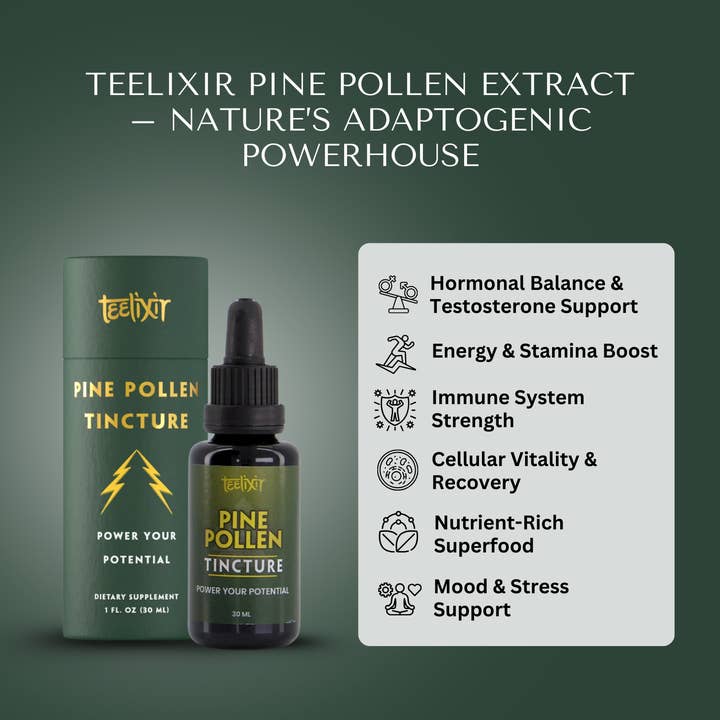 Teelixir Pine Pollen Extract (Tincture) 30 ml for wholesale by Teelixir