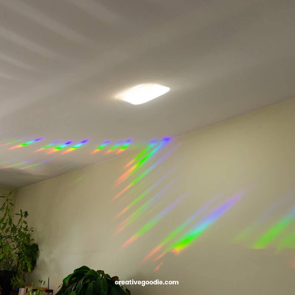 Creative Goodie - Wholesale Suncatcher - Bee and sunflowers suncatcher sticker, Rainbow window decal7