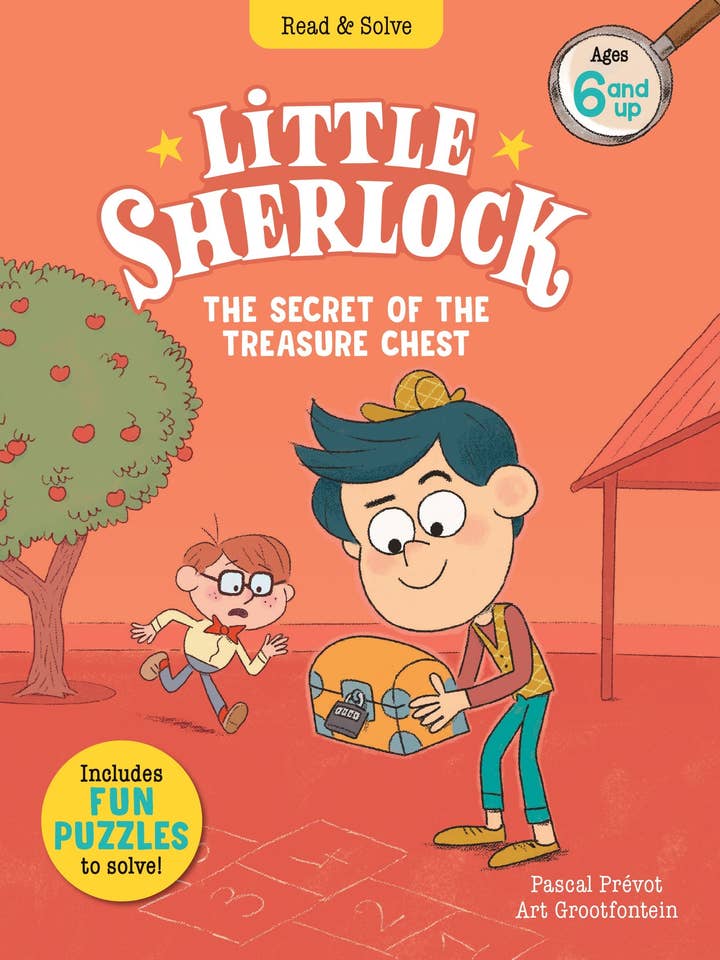 Little Sherlock: The Secret of the Treasure Chest for wholesale by Peter Pauper Press