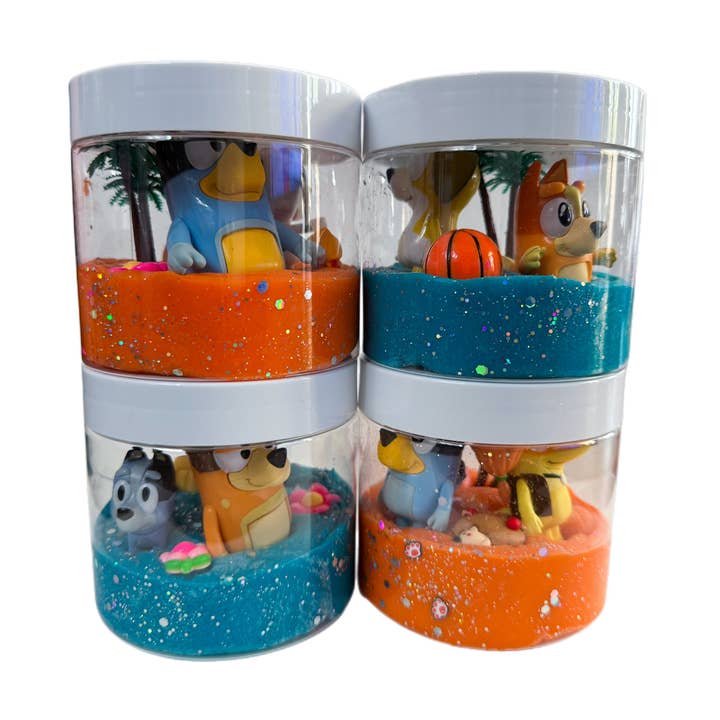 Simply Play US - Venta al por mayor Masilla/limo - Niños - Tarro Grande Bluey Simplemente0