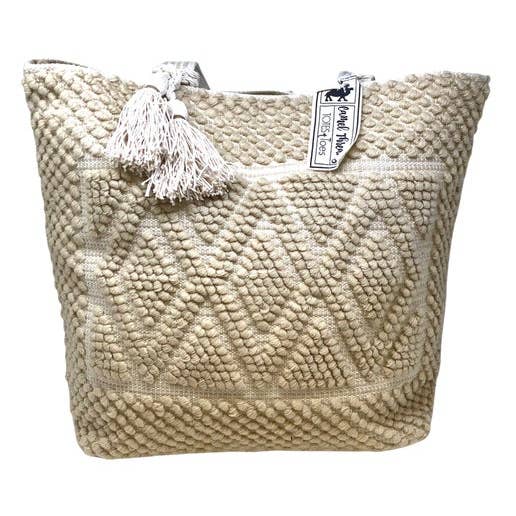 Totes - Lulu Tan (KUN Mix & Match Styles-Tote-kollektion for engroshandel hos Camel Threads