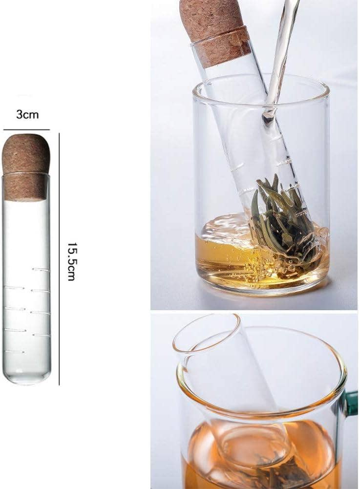 VIGOR - Wholesale Tea Strainer/Infuser - Tea Strainer Accessories Glass Test Tube Tea Strainer Glass1