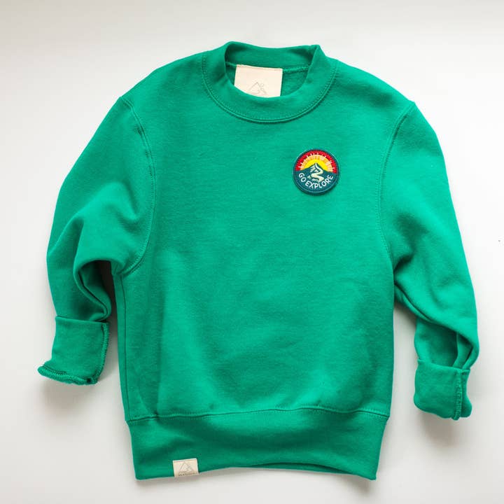 Go Explore Sweatshirt (maten 2T-16Y) voor wholesale door Seaslope