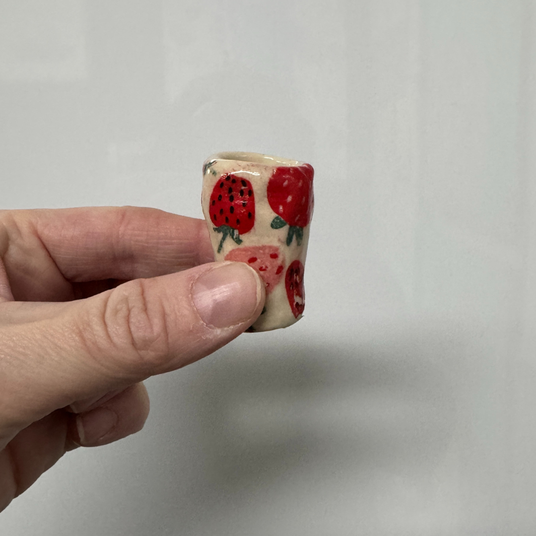 Rondelle Designs - Wholesale Vase - Ceramic Vase - Floral Design (Small $15)10