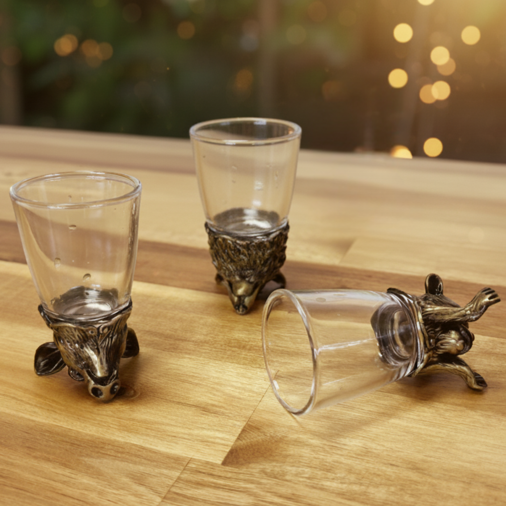 AW Artisan – Engroshandel Shotglas – 6x Snapsglas (50 ml) – Skovens Vilde Skabninger4