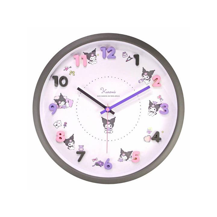Reloj de Pared Sanrio Kuromi para venta al por mayor de Just Snap Up