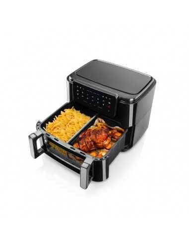 Haeger - Vendita all'ingrosso Elettrodomestici da cucina - Friggitrice Digitale ad Aria HAEGER Super Cook 10L - 10 L, 10 Programmi, 2 Vasche, 2600 W12