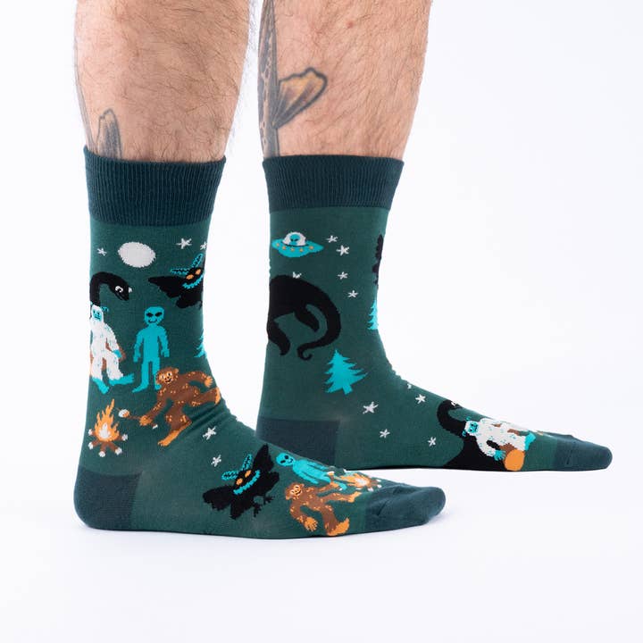 Sock it To Me - Wholesale Socks - Men's - Cryptid Society Crew Socks1
