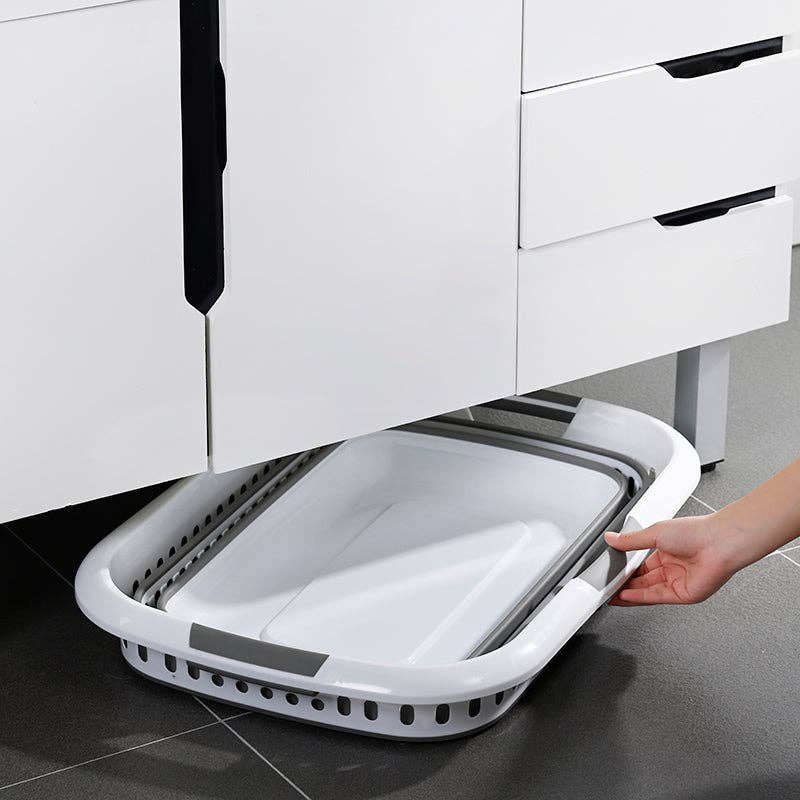 VIGOR - Wholesale Laundry basket - Perfect Space Saving Premium Quality Basket Collapsible Plas9