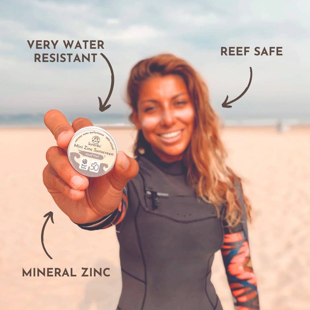 Suntribe - Wholesale Sunscreen - Suntribe Organic Mineral Face & Sport Zinc Sunscreen SPF 504