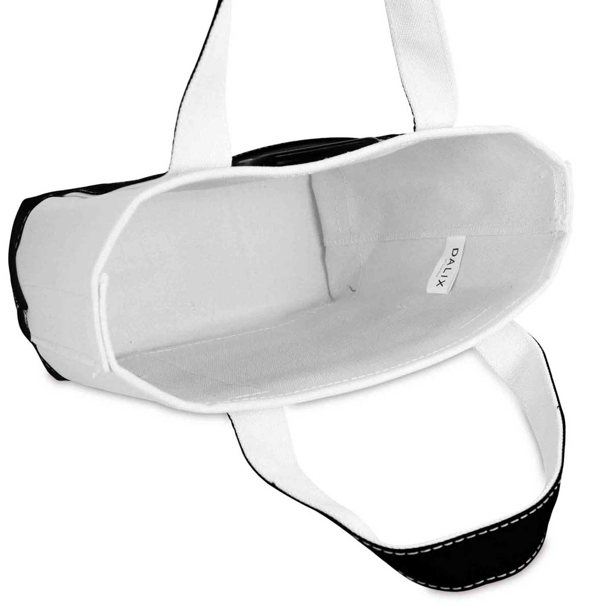 Dalix - Wholesale Tote Bag - Women's - Dalix 14" Small Premium Tote Bag3