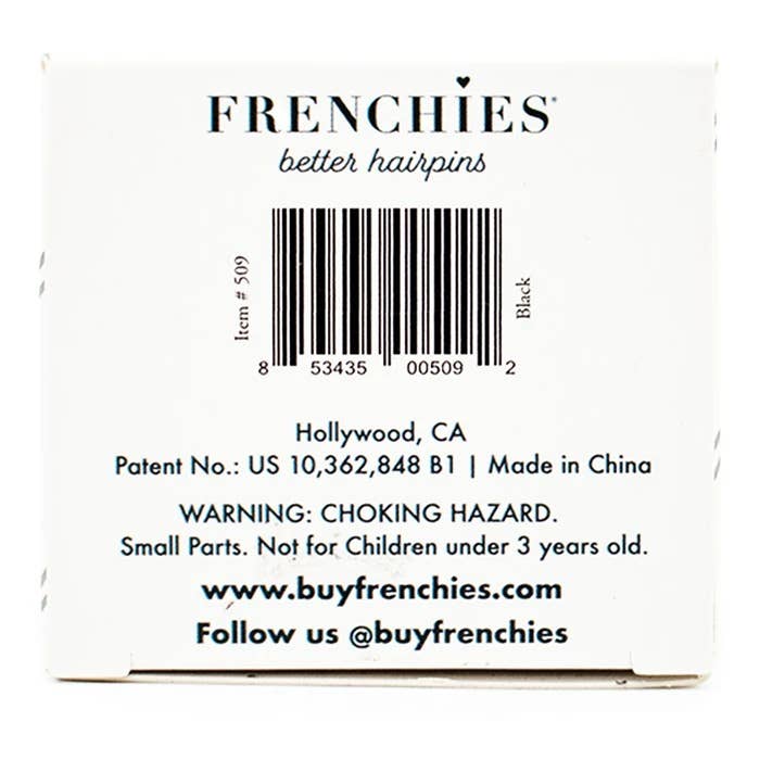 Frenchies - Wholesale Hair Pin - Frenchies Propack Small - Black2